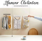 Adhesive Wall-Mounted Mesh Bag Organizer for Kitchen & Closet