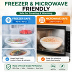 🔥100PCS Disposable Stretch Food Covers for Bowls & Plates