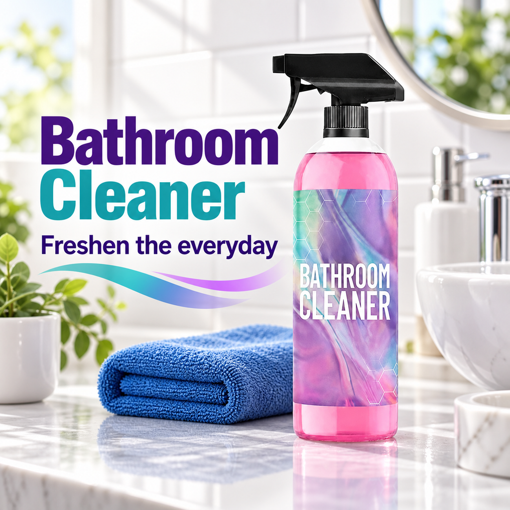 🌟🌟 Bathroom Cleaner: Sparkle in Seconds, No Harsh Fumes