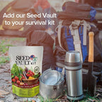 🔥LAST DAY 60% OFF🥦Ultimate Survival Seed Vault (15,000+ Seeds) | 35 Variety Pack🌿|