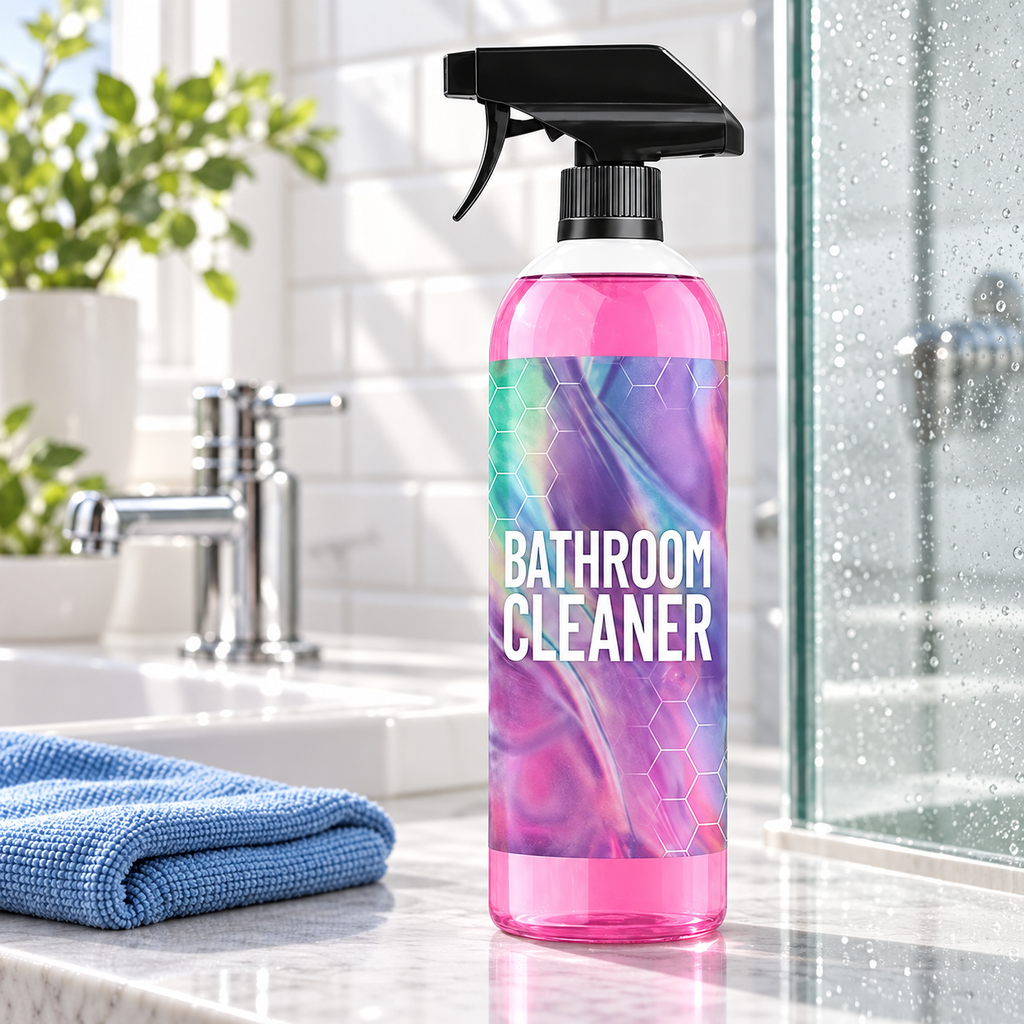 🌟🌟 Bathroom Cleaner: Sparkle in Seconds, No Harsh Fumes