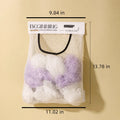 Adhesive Wall-Mounted Mesh Bag Organizer for Kitchen & Closet