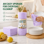 Multipurpose Reusable Tear-Off Cleaning Cloth Roll