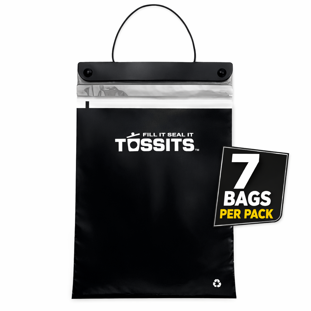 Hanging Car Trash Bags for Headrests | 21 Bags per Set