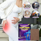 Sciatic Nerve Care Patch packaging beside hip-area lifestyle scene