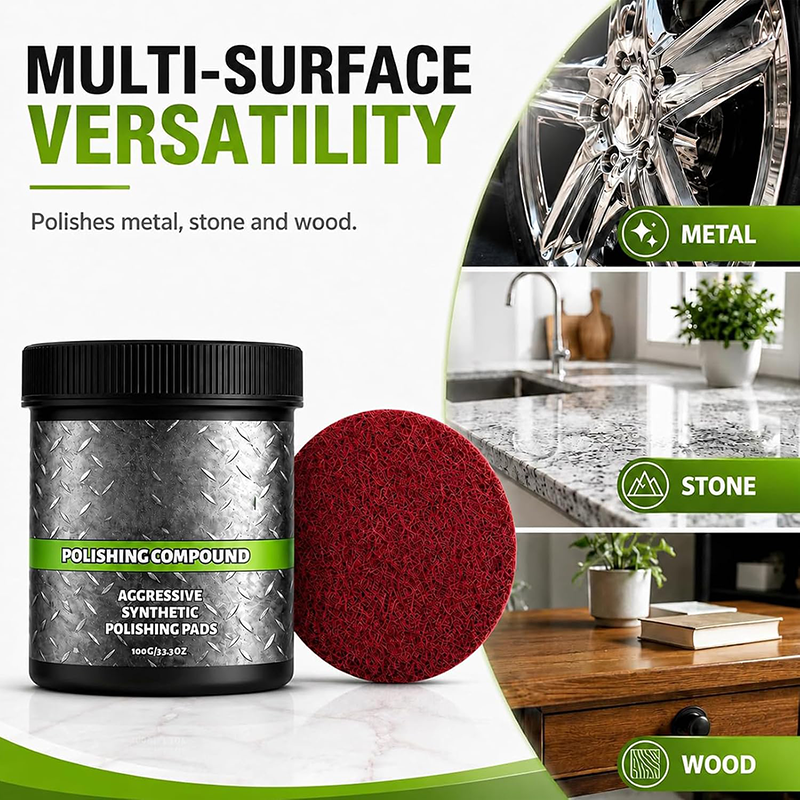 All-in-One Surface Restoration Polish with Pad | Morlysa