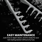 🥳2026 HOT SALE🥳💞50K+ SOLD!💧 Wide-tooth volumising comb – Professional styling comb for men and women
