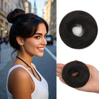 🏆🔥✨ Create a chic, effortless bun in no time at all 💖